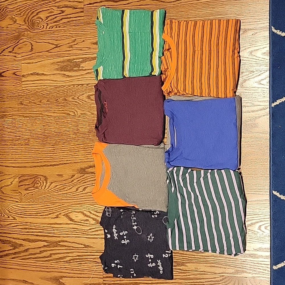 (7) Long Sleeve T-shirts